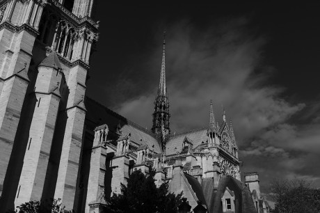 Leica M Monchrom Notre Dame (Orange Filter) ISO320