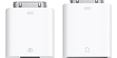 Apple Camera Connection Kit lar deg koble til det meste.