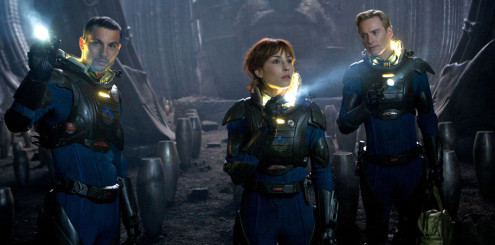 Prometheus var blant de vellykkede DSP-demoene. Copyright: 20th Century Fox