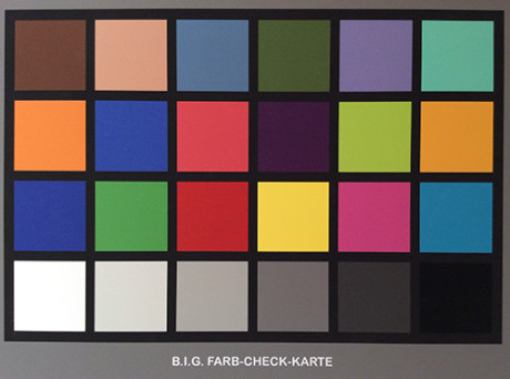 iPad air colour chart