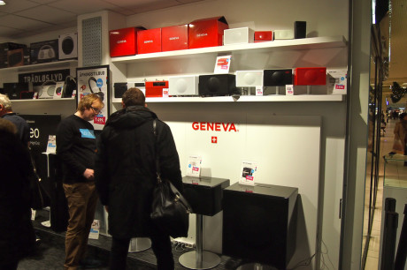 De kompakte og stiliige lydsystemene fra Geneva ser ut til å bli en populær julegave i år.