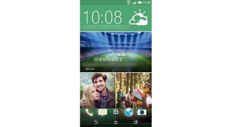 Denne hjemmeskjermen – angivelig et eksempel fra den kommende HTC Sense-brukerflaten – dukket nylig opp på evleaks’ Twitter-profil.