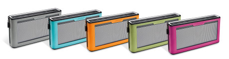 Bose SoundLink Bluetooth Speaker III er tilgjengelig med mykt deksel i fem ulike farger.