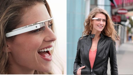 Prototype av Google Glass.