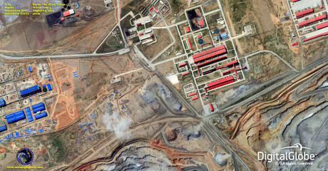 Bayan-Obo-gruven i Kina.