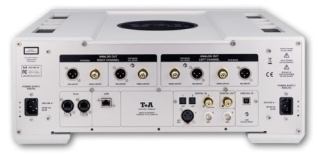 Sju digitale innganger skulle holde! Både balansert RCA og ubalansert XLR analogutganger er også på plass.
