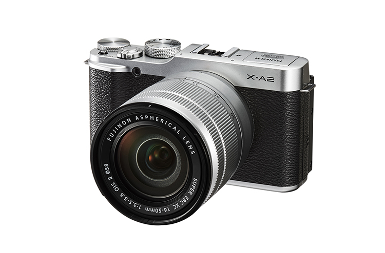 X-A2_Front_Right_Silver16-50mm