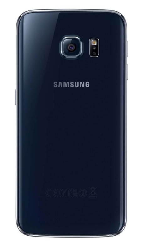 Samsung Galaxy S6 Edge_Back_Black Sapphire