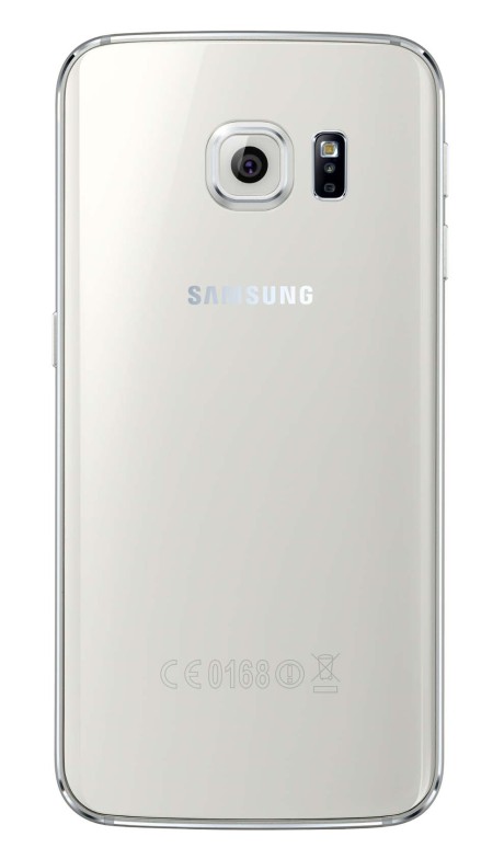Samsung Galaxy S6 Edge_Back_White Pearl
