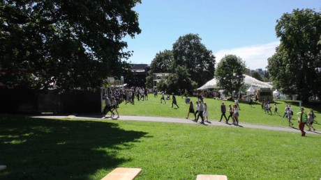 Tøyenparken er perfekt for festival.