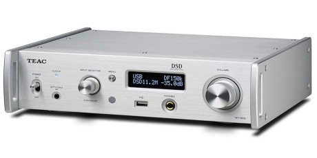 Nettverksspilleren NT-503 støtter høyoppløste musikkformater i tillegg til strømmetjenester. Foto: TEAC