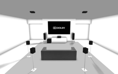 Med Dolby Atmos får man også lyd fra taket.