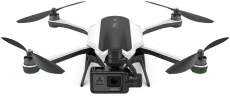 Karma er GoPros første drone. Gyroen sitter på et eget feste som kan tas av, for å montere kameraet på andre steder hvor stabilisering er nødvendig. Foto: GoPro