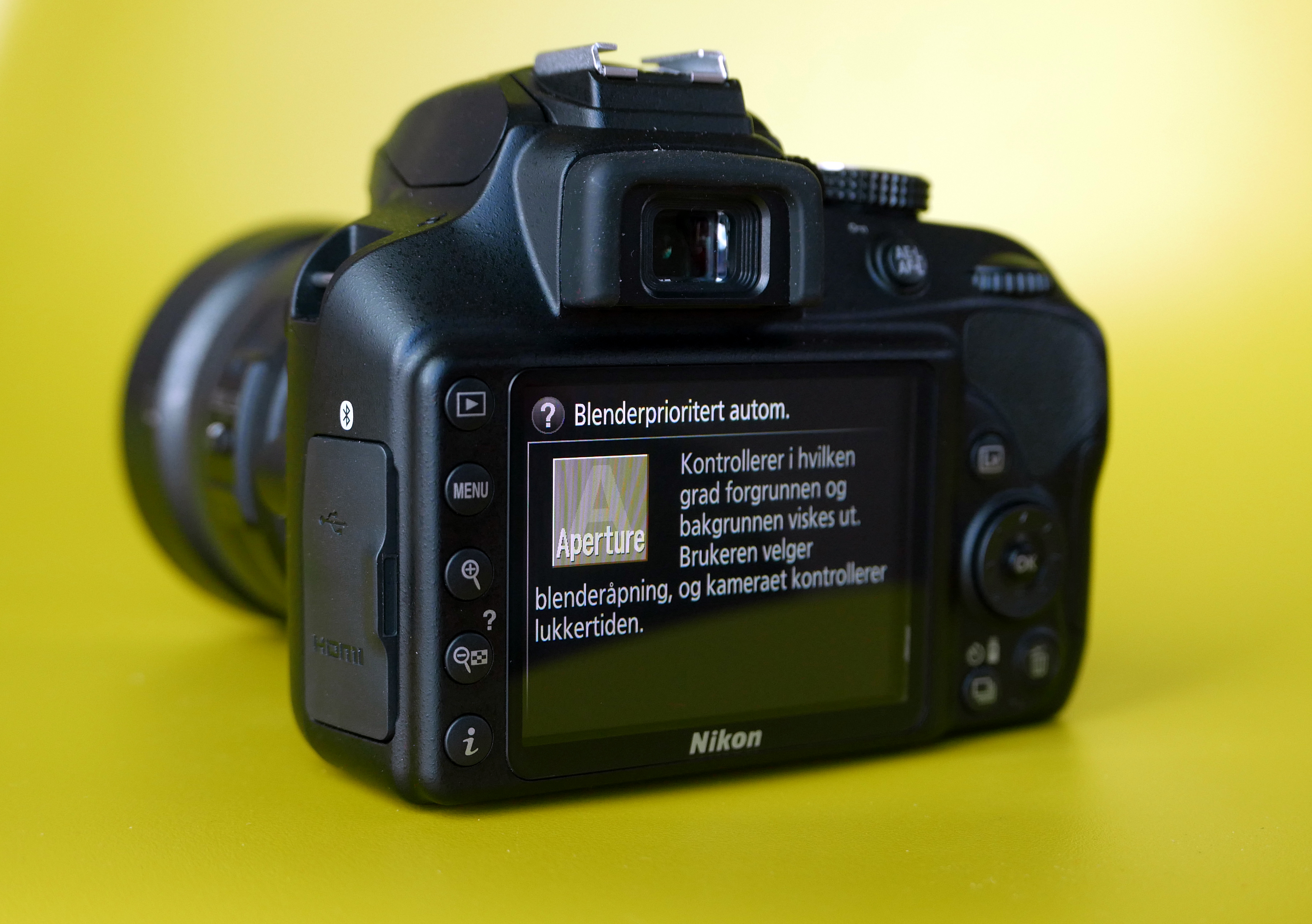 (Foto: Lasse Svendsen) En av fordelene med Nikon-kameraet, er hvor enkelt det er å lære å få finere bilder med det.