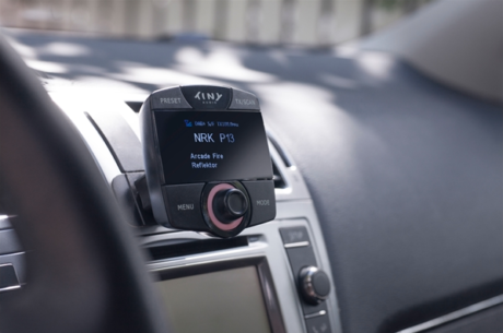Tiny Audio C6 monteres enkelt i bilen. Foto: Tiny Audio