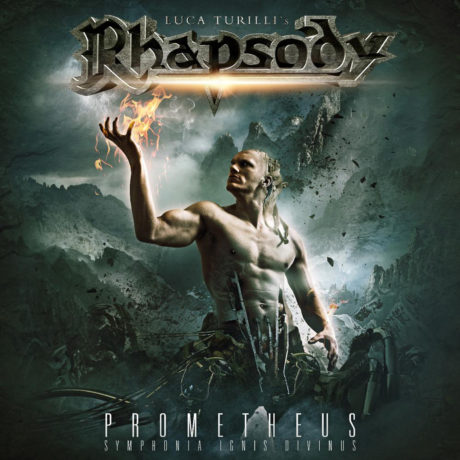 Omslaget til albumet "Prometheus, Symphonia Ignis Divinus" av Luca Turilli’s Rhapsody.