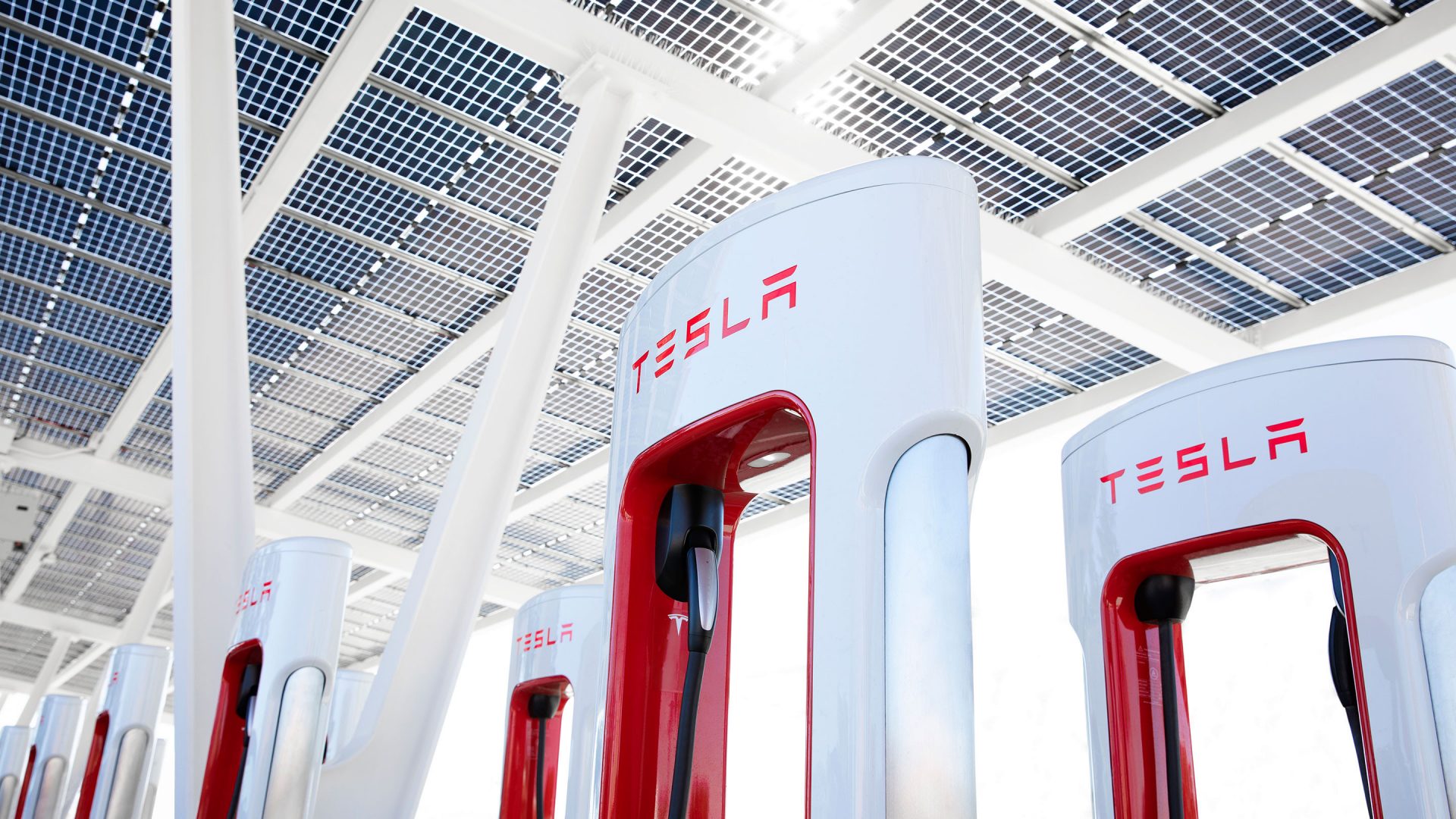 Tesla supercharger