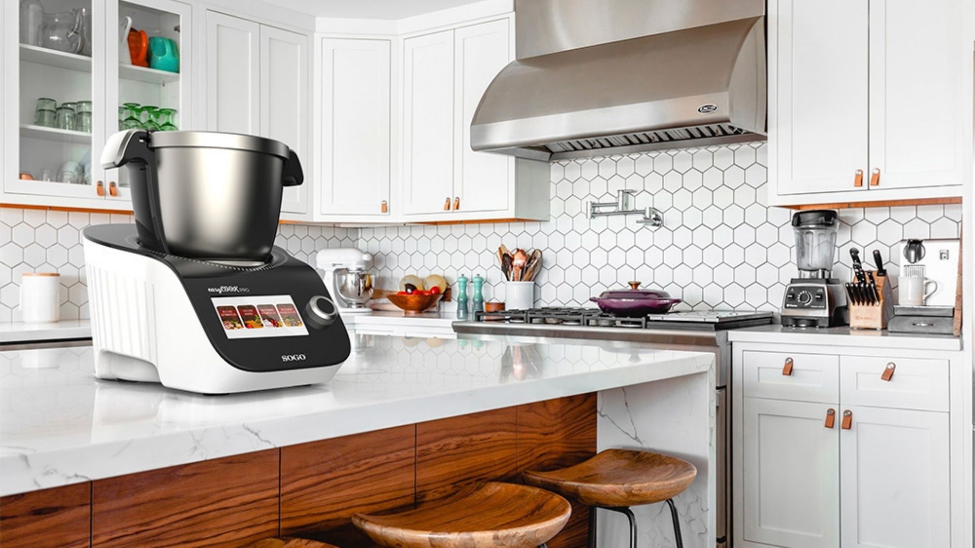 SOGO Køkkenrobot med touchskærm