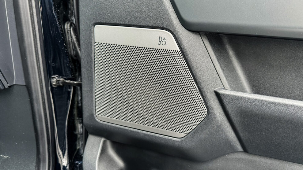 Ford F-150 Lightning audio speaker