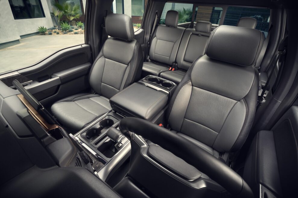 Ford F-150 Lightning seats