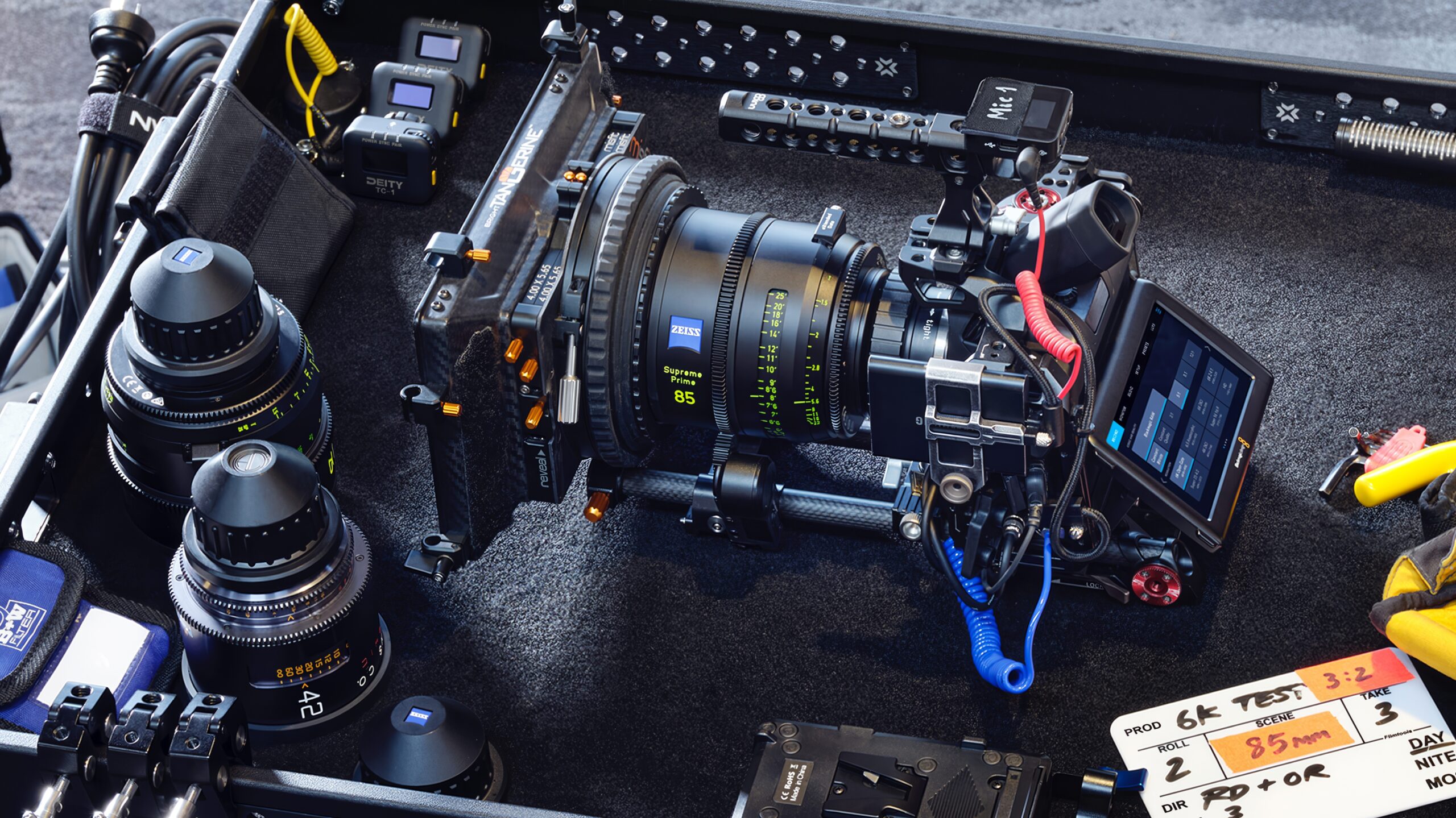 Blackmagic Cinema Camera 6K lenses