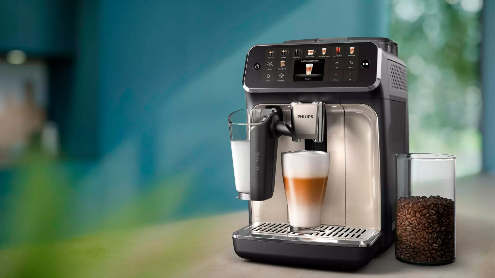 Rask og stillegående espressomaskin fra Philips