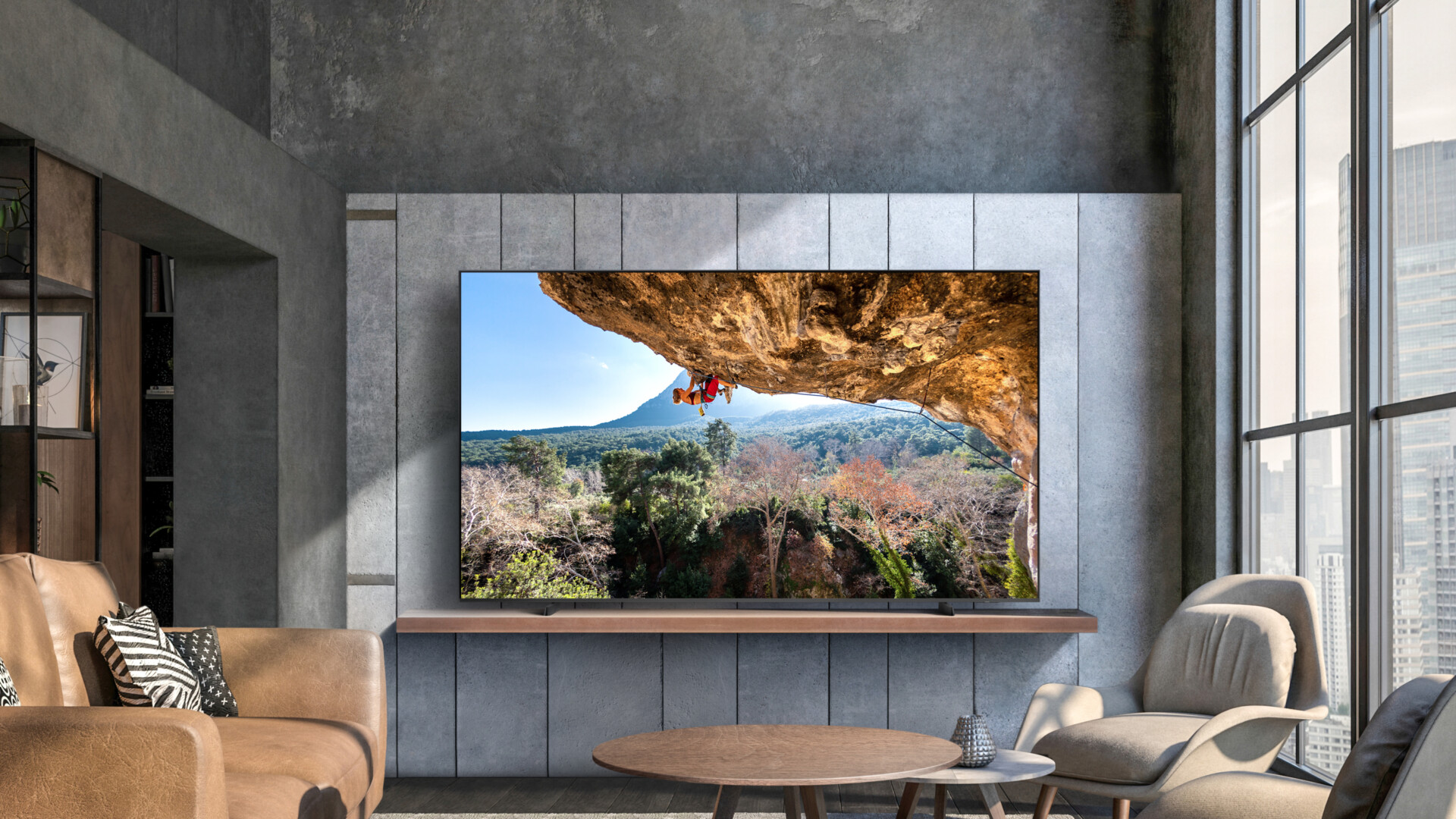 New large screen from Samsung – sound and picture