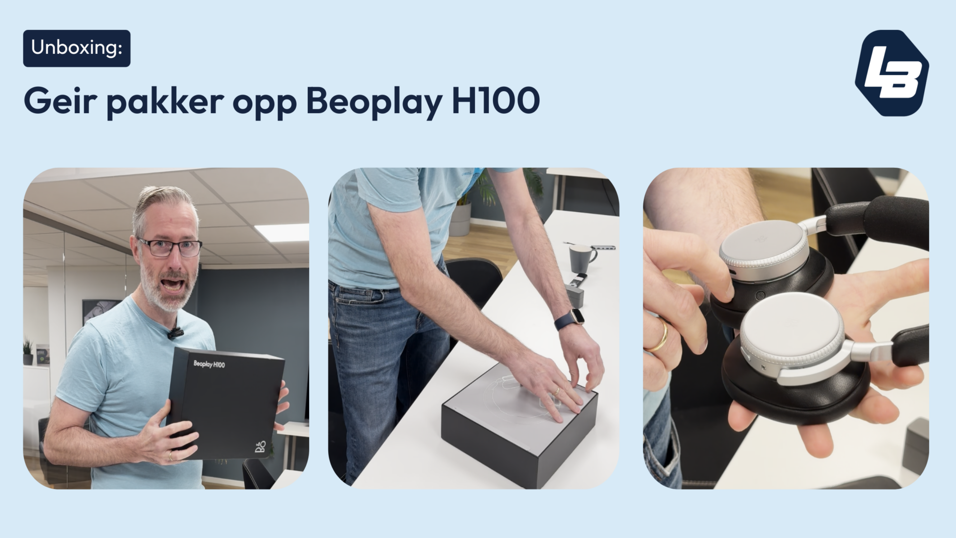 Unboxing av Beoplay H100