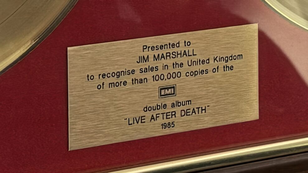 marshall iron maiden live after death gold record 2-enhanced