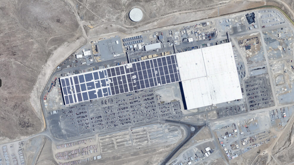 Tesla Giga Nevada - Google Earth