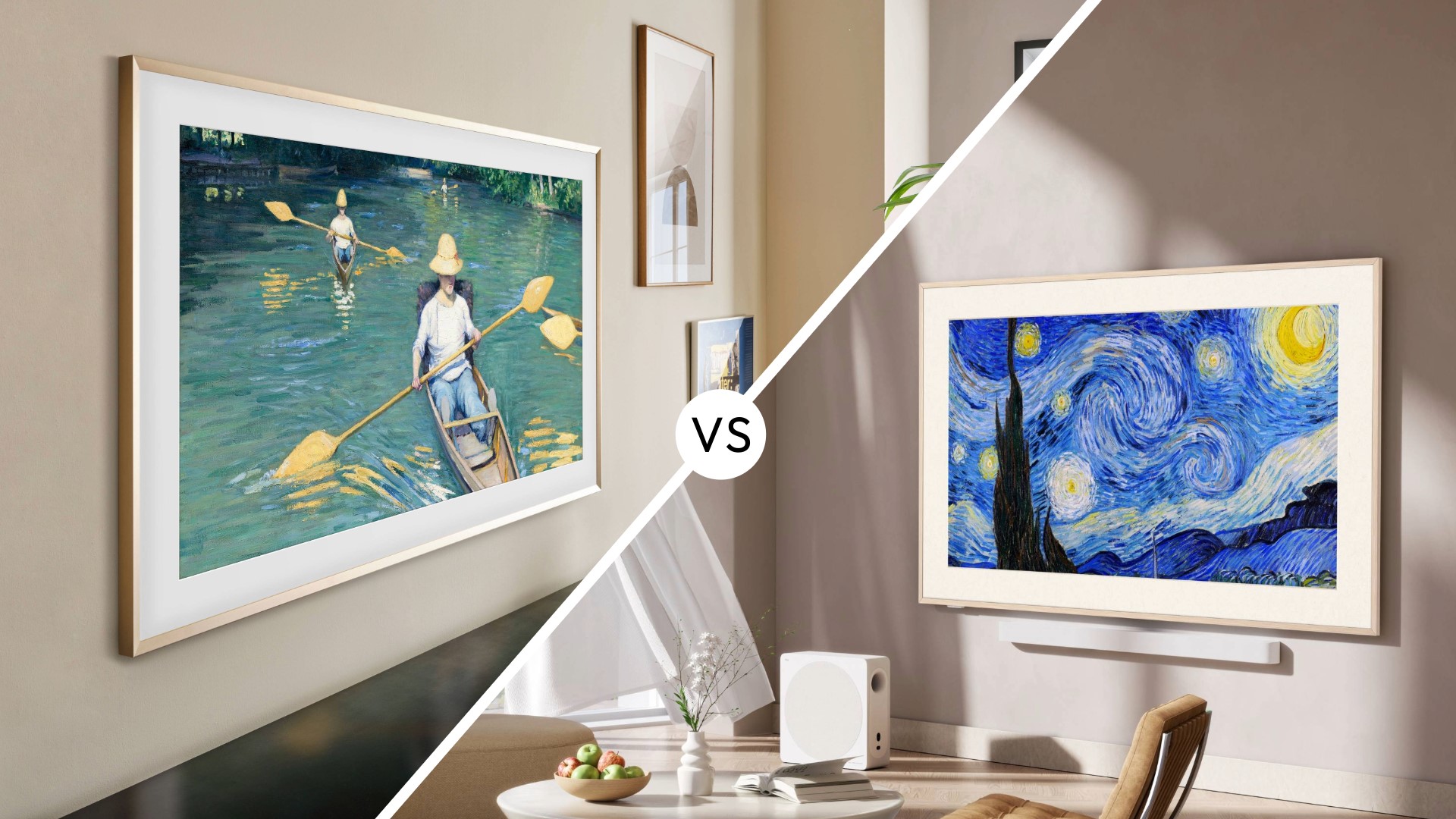 Samsung The Frame vs. TCL NXTFRAME 2