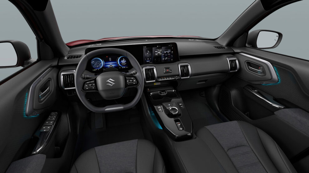 Suzuki e-Vitara inside