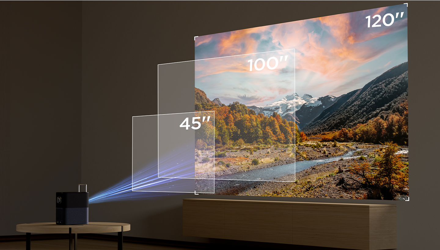 TCL lanserer Projector A1: Bærbar projektor med Google TV