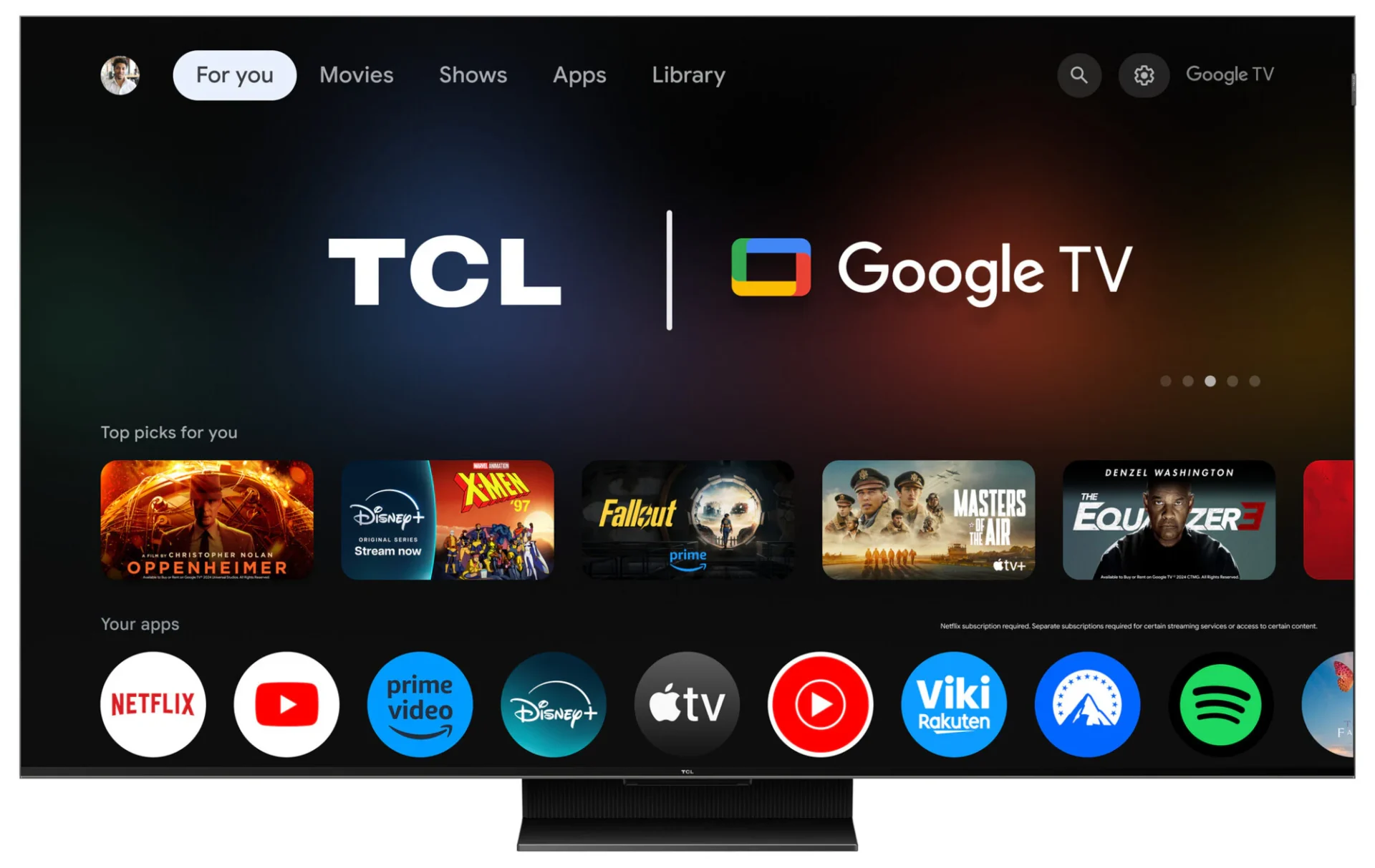 TCL 75" MQLED85 (C765) 1