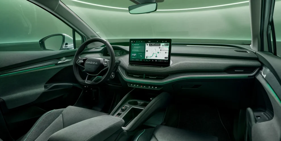 Skoda Enyaq 2025 inside