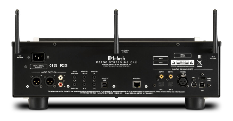 McIntosh DS200 DAC med streaming 1