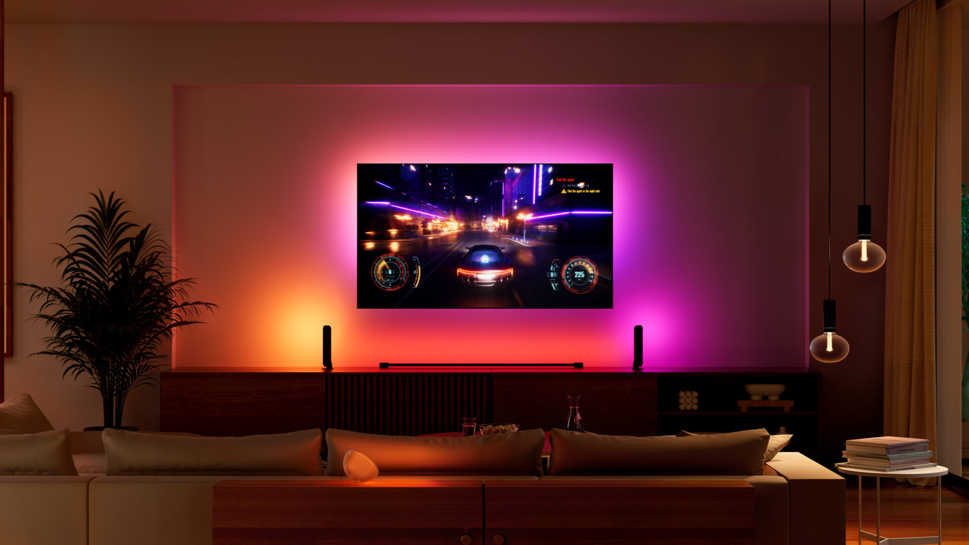 Philips Hue Sync TV app til LG TV