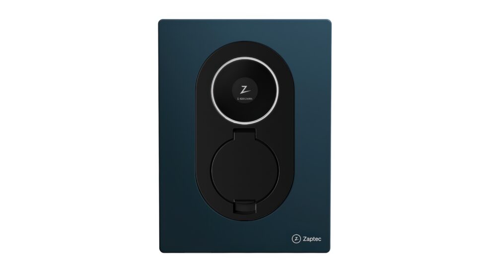 Zaptec Go 2 Productimage front Midnight Blue b